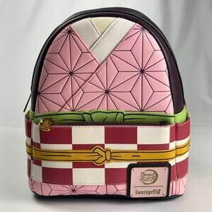 Longefly Demon Slayer Nezuko Kamado Cosplay Mini-Backpack